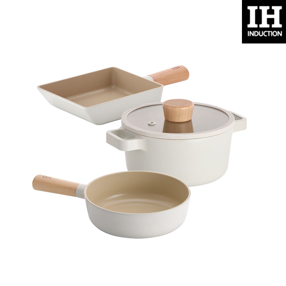 Neoflam FIka IH Induction Cookware Set of 6