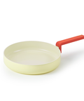 Neoflam 20 cm non-stick frying pan with red handle.