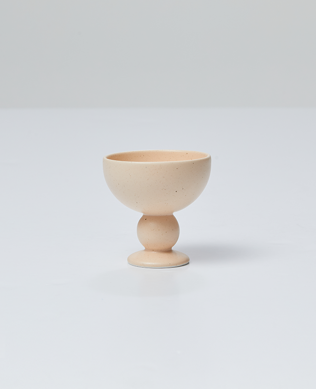 Better Finger Ceramic Goblet Cup - Pink