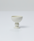 Better Finger Ceramic Goblet Cup - White