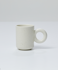Better Finger Ceramic Ring Mug- White