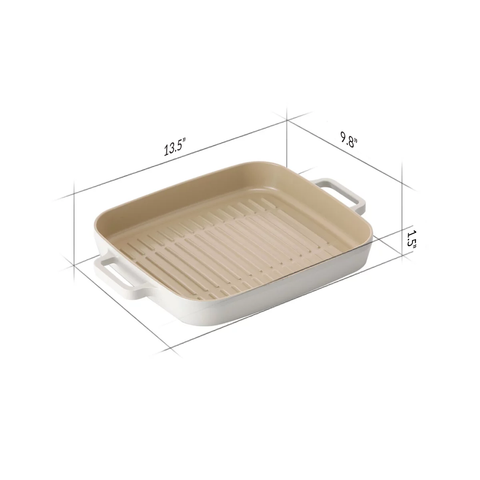 FIKA 11" Rectangular Grill Pan (28cm)