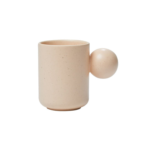 Better Finger Ceramic Ball Mug - Pink