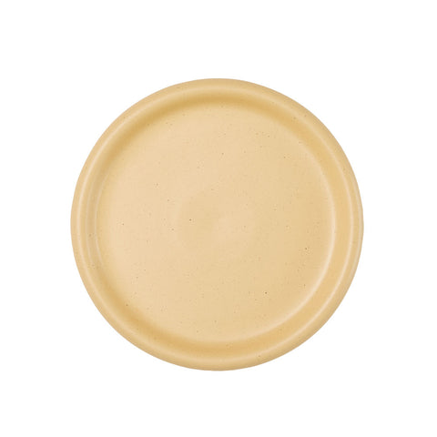 Better Finger Ceramic Plate Large - Yellow