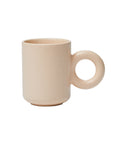 Better Finger Ceramic Ring Mug - Pink