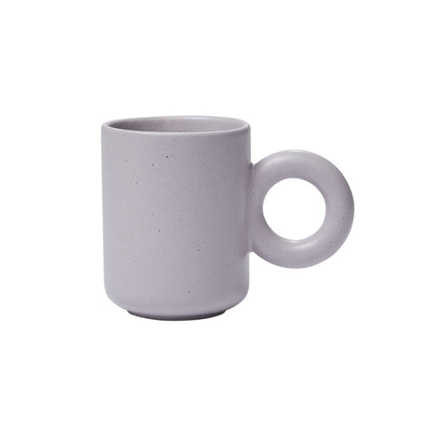 Better Finger Ceramic Ring Mug - Purple