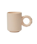 Better Finger Ceramic Twist Mug - Pink