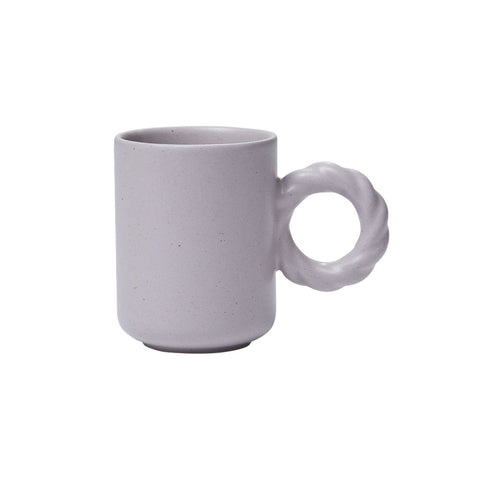 Better Finger Ceramic Twist Mug - Purple