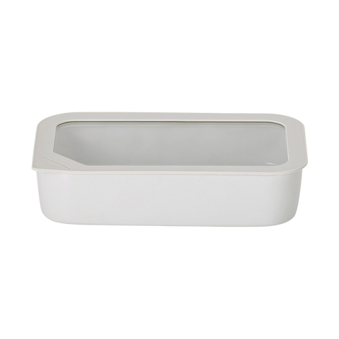 Fika One 41 oz Ceramic Rectangular Food Storage Container