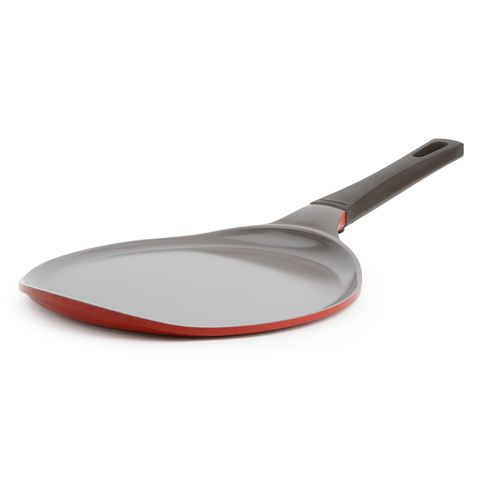 Mitra 10" Crepe Pan in Chili Pepper Red