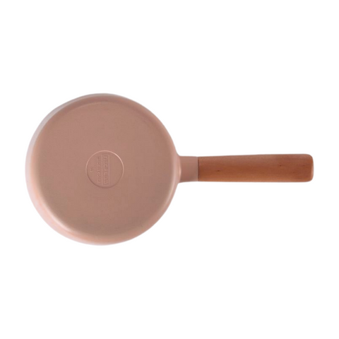 FIKA 1.7QT Saucepan, Glass Lid (18cm) Mini Peach