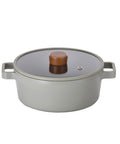 FIKA Reserve 2.7QT Stock Pot, Glass Lid (8.7"/ 22cm)