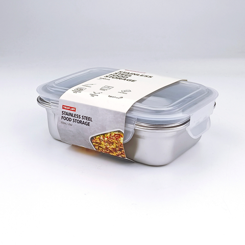 Stainless Steel Rectangle Food Container