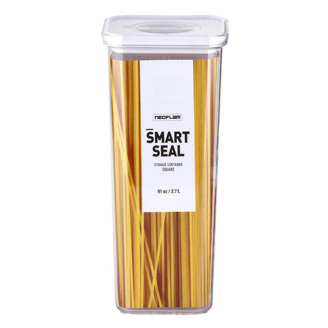 Neoflam Smart Seal - Square  3QT (2.7L) w/ White Lid, Food Storage