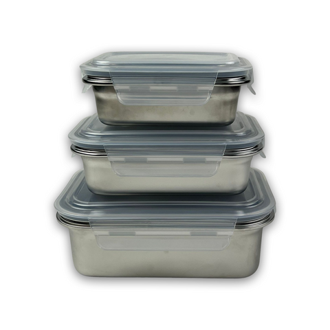 Stainless Steel Rectangle Food Container