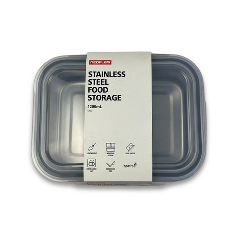 Stainless Steel Rectangle Food Container