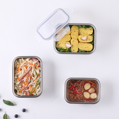 Stainless Steel Rectangle Food Container