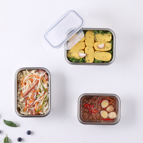 Stainless Steel Rectangular Food Container