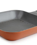 Eela 11" Square Grill Pan - Cast Aluminum Cookware