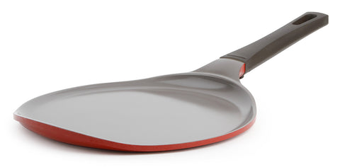 Mitra 10" Crepe Pan in Chili Pepper Red