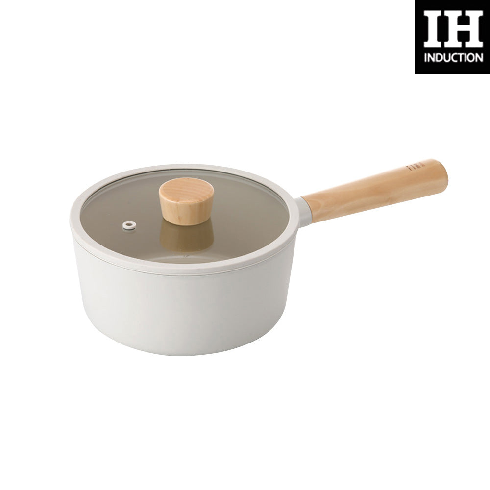 FIKA 1.7QT Saucepan, Glass Lid (18cm)