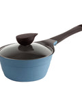 Eela 1.9QT Saucepan with Glass lid - Cast Aluminum Cookware