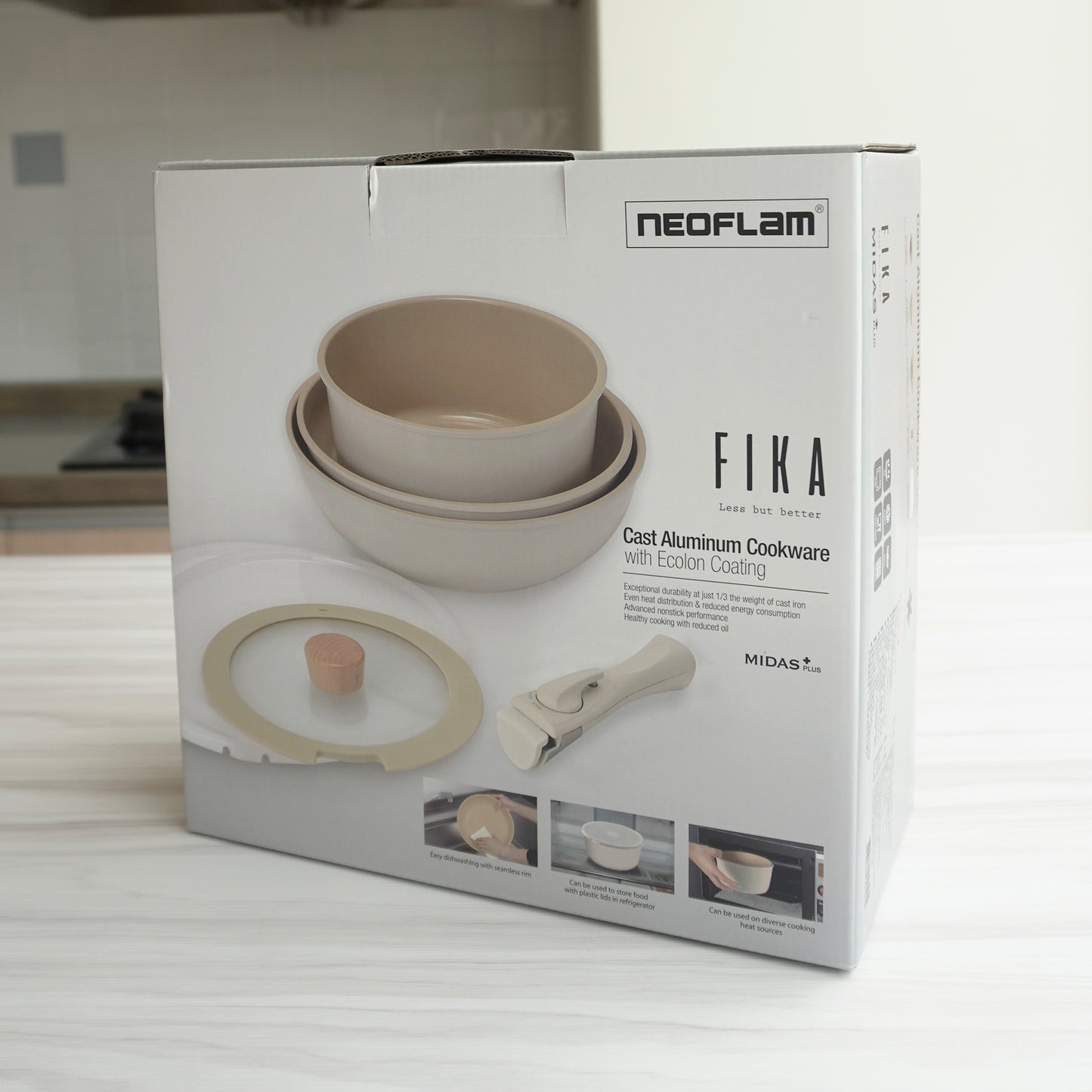 Neoflam Detachable Handle for MIDAS Cookware Sets