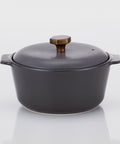 YARN Ceramic stove Top cookware 1.4qt (1.35L) Pot - Gray